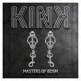 KINK - JAPANISCHE KLEEBLATT-NIPPELKLAMMERN MIT HAKEN SILBER - Vanelion Paradise