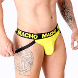MACHO - MX25A JOCK LYCRA GELB S - Vanelion Paradise