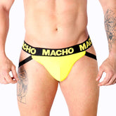 MACHO - MX25A JOCK LYCRA GELB S - Vanelion Paradise