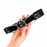 KINK - SPIDER MOUTH GAG 60 X 3 CM GRÖSSE M 4,5 CM - Vanelion Paradise