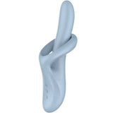 SATISFYER - HEAT FLEX 4 WÄRMEEFFEKT-VIBRATOR 12 VIBRATIONEN BLAU - Vanelion Paradise
