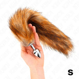 KINK - ANAL PLUG GRÖSSE S 7 X 3 CM MIT KUNSTSTOFFSCHWANZ 40 CM BRAUN - Vanelion Paradise