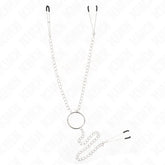 KINK - DREIFACH NIPPEL- UND KLITZISKLEMMEN MIT KETTE MODELL 1 - Vanelion Paradise