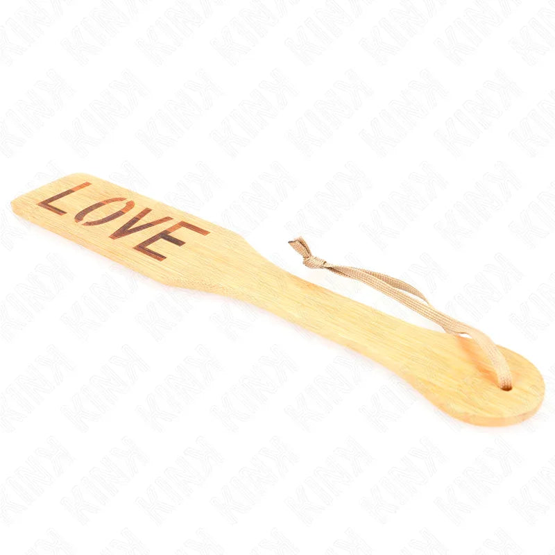 KINK - BAMBUSPALETTE WORT LIEBE 32 X 5,5 CM - Vanelion Paradise