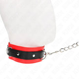 KINK - BASISMODELL HALSBAND MIT LEINE 65 CM MODELL 3 ROT 53 X 5 CM - Vanelion Paradise