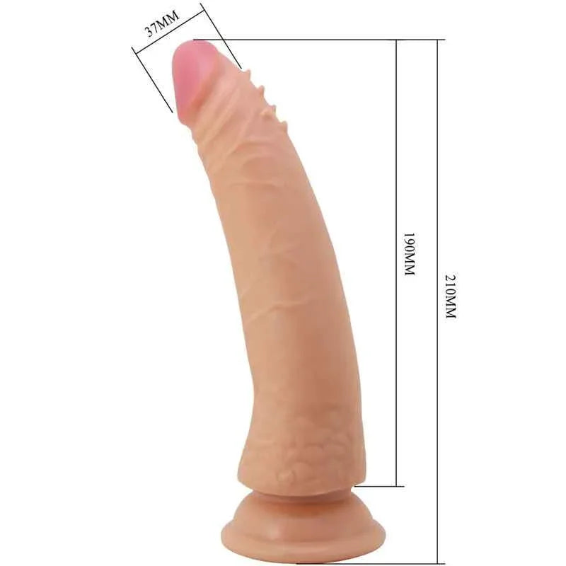 PRETTY LOVE - KABLE SUPER REALISTISCHER PENIS 21 CM FLEISCH - Vanelion Paradise