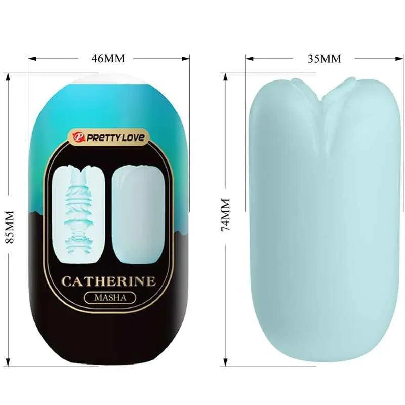 PRETTY LOVE - MASHA MÄNNLICHER MASTURBATOR BLAU - Vanelion Paradise