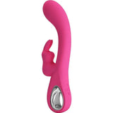 PRETTY LOVE - NOVAK RABBIT VIBRATOR 12 VIBRATIONEN ROSA - Vanelion Paradise