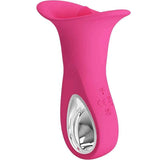 PRETTY LOVE - CLYDE ORALVIBRATOR VIBRIERENDE ZUNGE 12 VIBRATIONEN ROSA - Vanelion Paradise