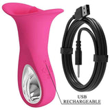 PRETTY LOVE - CLYDE ORALVIBRATOR VIBRIERENDE ZUNGE 12 VIBRATIONEN ROSA - Vanelion Paradise