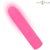 INTENSE - SYMONE USB WIEDERAUFLADBARER VIBRIERENDER BULLET 8 VIBRATIONEN ROSA 10 X 2,2 CM - Vanelion Paradise