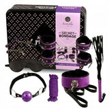SECRETPLAY - BDSM SET 8PCS PURBLE / BLACK. - Vanelion Paradise