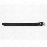 KINK - LEDER PENISRING MIT DRUCKVERSCHLUSS 22 X 2 CM - Vanelion Paradise