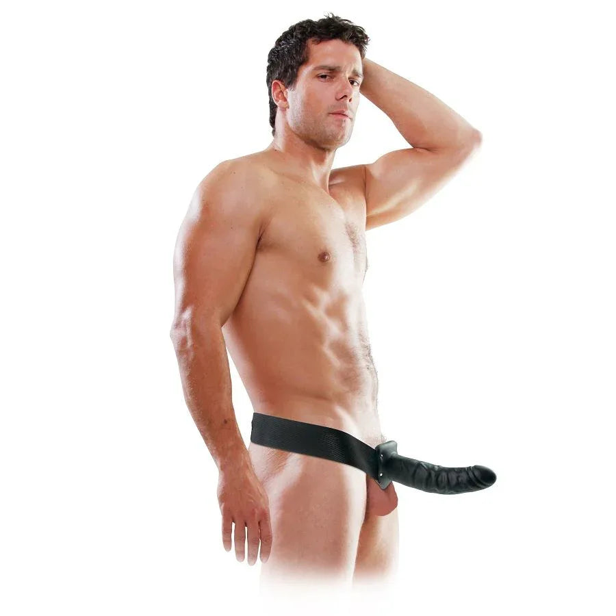 FETISH FANTASY SERIES - 19 CM HOHL STRAP-ON SCHWARZ - Vanelion Paradise