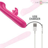 INTENSE - JULIETA RABBIT VIBRATOR 18,6 CM 10 VIBRATIONEN ROSA - Vanelion Paradise