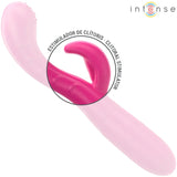 INTENSE - AMARA VIBRATOR MIT STIMULIERENDER ZUNGE 10 VIBRATIONEN ROSA - Vanelion Paradise