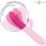 INTENSE - IVY FLEXIBLER VIBRATOR 10 VIBRATIONEN MIT STIMULIERENDER ZUNGE ROSA - Vanelion Paradise