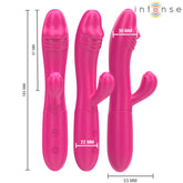 INTENSE - IVY FLEXIBLER VIBRATOR 10 VIBRATIONEN MIT STIMULIERENDER ZUNGE ROSA - Vanelion Paradise