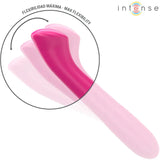INTENSE - PATY VIBRATOR 19 CM FLEXIBEL 10 VIBRATIONEN MODELL 2 ROSA - Vanelion Paradise