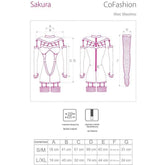 LIVCO CORSETTI FASHION - SAKURA CF 90357 JUMPSUIT + LANGE HANDSCHUHE + STRUMPFGÜRTEL SCHWARZ S/M - Vanelion Paradise