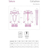 LIVCO CORSETTI FASHION - SAKURA CF 90357 JUMPSUIT + LANGE HANDSCHUHE + STRUMPFGÜRTEL SCHWARZ L/XL - Vanelion Paradise