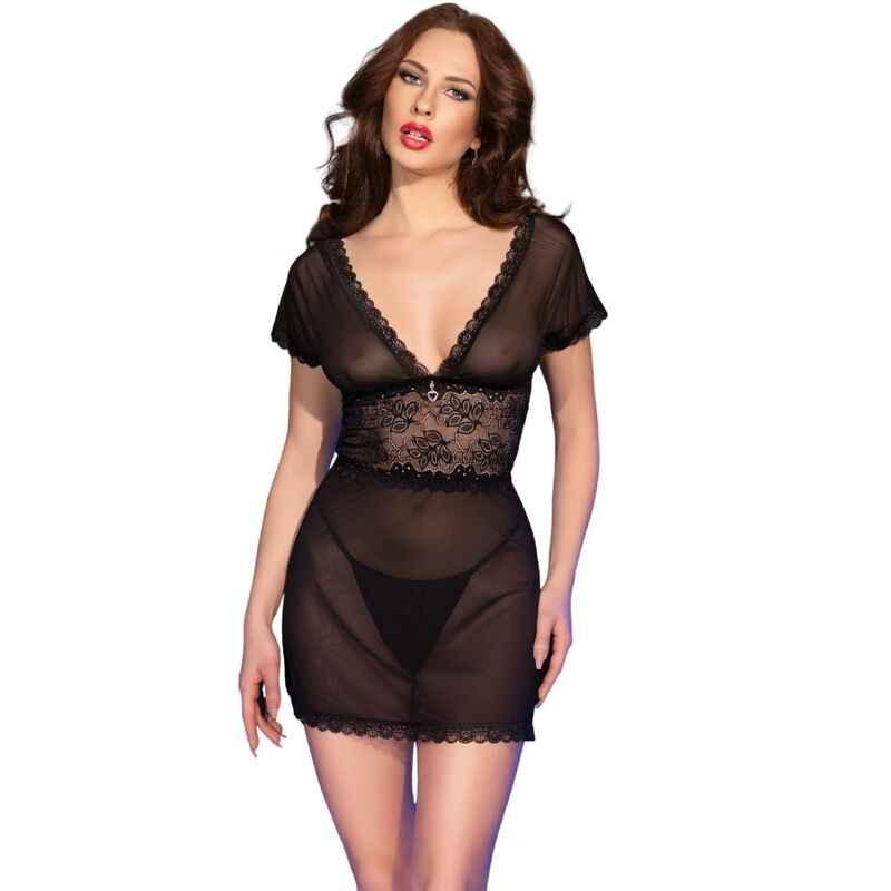 CHILIROSE - CR 4830 BABYDOLL SCHWARZ L - Vanelion Paradise
