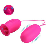 PRETTY LOVE - DAISY VIBRIERENDES EI + KLITORIS STIMULIERENDE ZUNGE ROSA - Vanelion Paradise