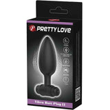 PRETTY LOVE - VIBRA BUTT PLUG 2 ANAL PLUG 10 VIBRATIONEN SCHWARZ - Vanelion Paradise