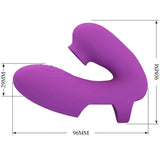 PRETTY LOVE - ATHENA FINGERVIBRATOR MIT KLITORISSTIMULATOR LILA - Vanelion Paradise