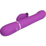 PRETTY LOVE - 4 IN 1 MULTIFUNKTIONSVIBRATOR & STIMULATOR LILA - Vanelion Paradise
