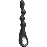 PRETTY LOVE - FEDERER ANALVIBRATOR 12 VIBRATIONEN SCHWARZ - Vanelion Paradise