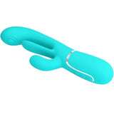 PRETTY LOVE - SHANIA TRIPLE RABBIT MULTIFUNKTIONSVIBRATOR 3 IN 1 BLAU - Vanelion Paradise