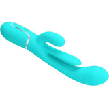 PRETTY LOVE - SHANIA TRIPLE RABBIT MULTIFUNKTIONSVIBRATOR 3 IN 1 BLAU - Vanelion Paradise