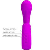PRETTY LOVE - SIBEL SIBEL G-SPOT VIBRATOR + KLITORIS-STIMULATOR 10 VIBRATIONEN LILA - Vanelion Paradise
