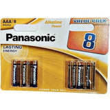 PANASONIC - ALKALINE-BATTERIE AAA LR03, BRONZE, 8 STÜCK IM BLISTER - Vanelion Paradise