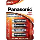 PANASONIC - PRO POWER ALKALINE AA BATTERIE LR6 BLISTER*4 - Vanelion Paradise