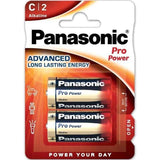 PANASONIC - PRO POWER ALKALINE C BATTERIE LR14 BLISTER*2 - Vanelion Paradise