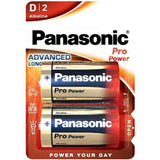 PANASONIC - PRO POWER ALKALINE D BATTERIE LR20 BLISTER*2 - Vanelion Paradise