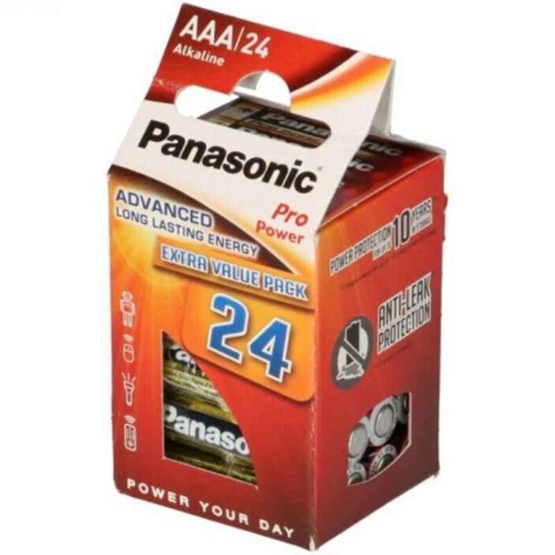 PANASONIC - PRO POWER ALKALINE AAA BATTERIE LR03 PACK*24 - Vanelion Paradise