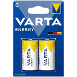 VARTA - ENERGY ALKALINE BATTERIE C LR14 BLISTER*2 - Vanelion Paradise
