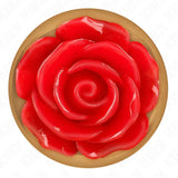 KINK - ROSA GOLDENER ANALSTECKER MIT ROTER ROSE S - Vanelion Paradise