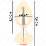 KINK - PLUG ANAL GOLD ROSE ROT GRÖSSE S - Vanelion Paradise