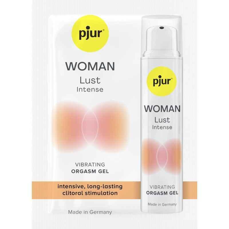 PJUR - WOMAN LUST INTENSE VIBRATIONSGEL EINZELDOSIERUNG FÜR DEN ORGASMUS 1,5 ML - Vanelion Paradise