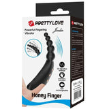 PRETTY LOVE - JORDIN FINGERVIBRATOR 10 VIBRATIONEN SCHWARZ - Vanelion Paradise