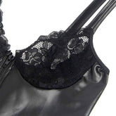 SUBBLIME - 957568 LEDERKLEID MIT REISSVERSCHLUSS SCHWARZ S/M - Vanelion Paradise