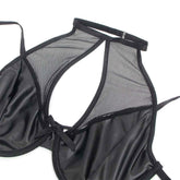 SUBBLIME - 957582 LEDER-BH UND ROCK-SET SCHWARZ S/M - Vanelion Paradise