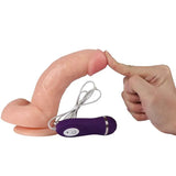 SHEQU - KASSADIN VIBRATORDILDO MIT FERNBEDIENUNG 17,5 CM - Vanelion Paradise