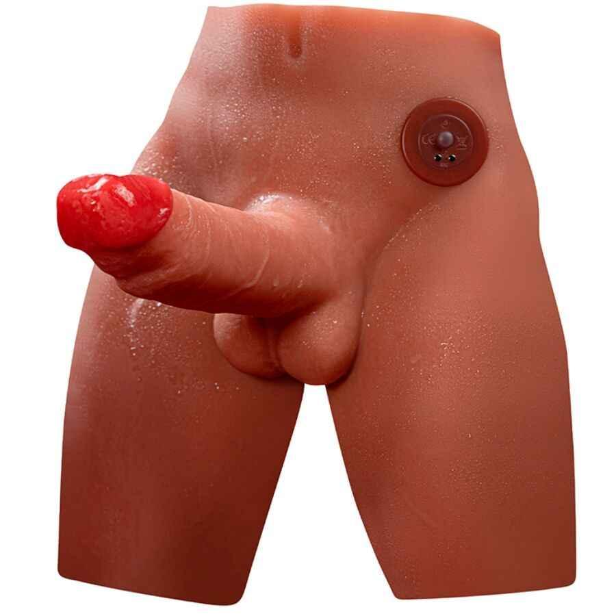 XISE - JASON REALISTISCHER DILDO-MASTURBATOR MIT STOSS UND VIBRATION 17 CM - Vanelion Paradise