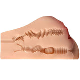 XISE - THULMA REALISTISCHER VAGINA- UND ANUS-MASTURBATOR, FRONTPOSITION - Vanelion Paradise