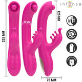 INTENSE - CHRISTINA MULTIFUNKTIONS-RABBIT-VIBRATOR 22,5 CM ROSA - Vanelion Paradise
